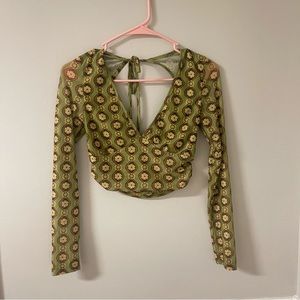 Beginning Boutique Wandering Top in Green